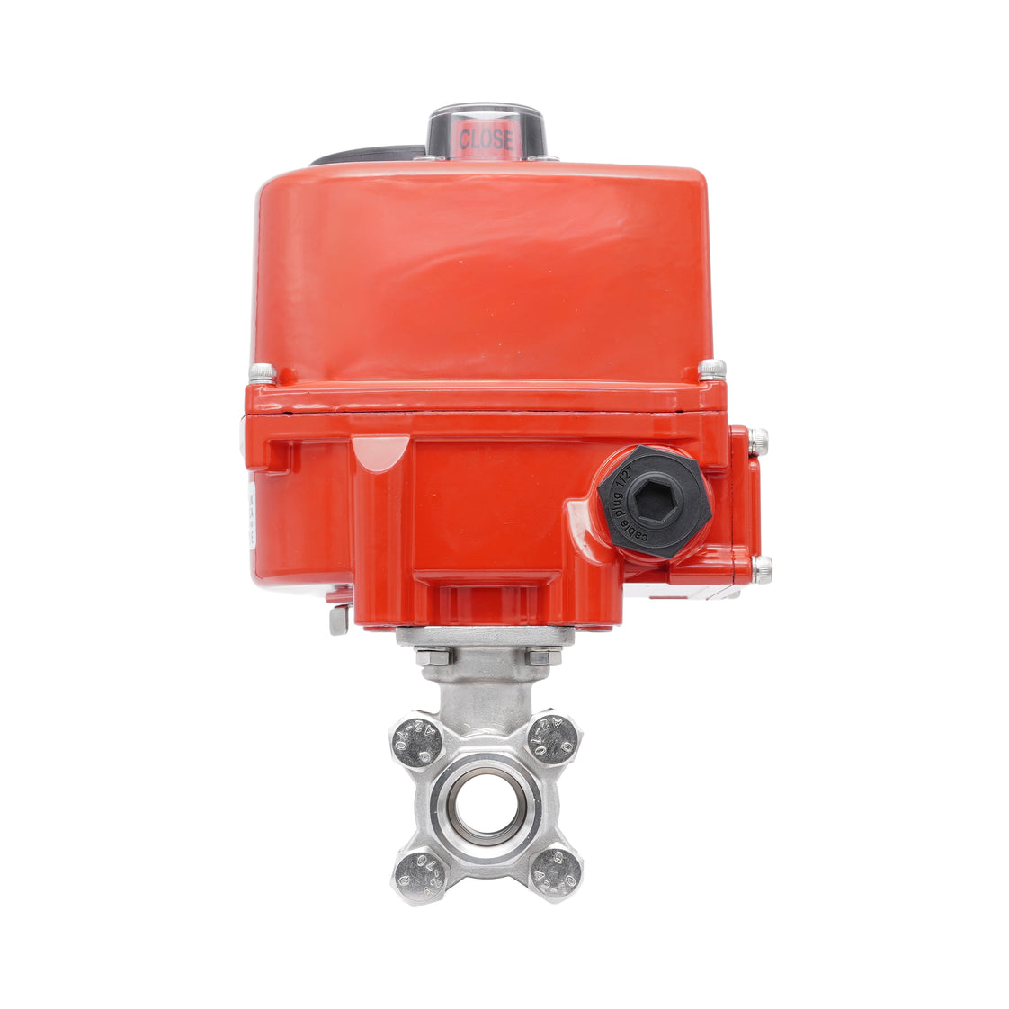 Rp 2'' 2-Weg RVS Modulerende Elektrische Kogelkraan 24V AC/DC
