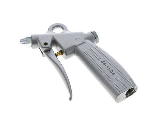 G1/4 inch Aluminium Regelbaar Blaaspistool Korte Blaasmond