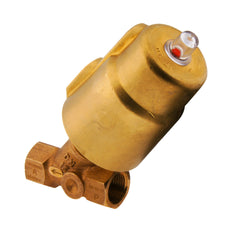 G1-1/4'' PTFE 10bar NC Pneu Vrijstroomafsluiter Messing AL2