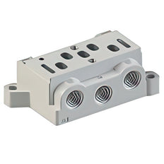 SMC Subplaat G1/8'' Bouwgrootte 1/2 Voor EVS1-01/1-02 Serie - VS1-02-A01F