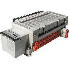 SMC Ventieleiland EX120/123/124 Met Transmissiesysteem 8mm Insteek - VV5Q21-04C8S0