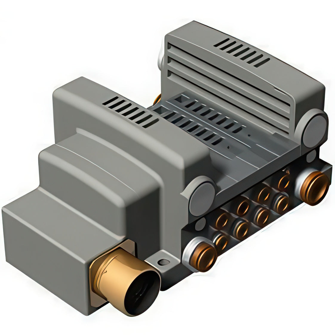 SMC Ventieleiland Met Meerdere Connector Kit IP67 8-mm Insteek - VV5QC21-10C8MD0