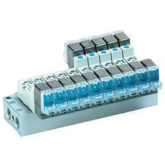 SMC Ventieleiland Individuele Bedrading M5x0.8 - SS5YJ3-S41-08-M5F-Q