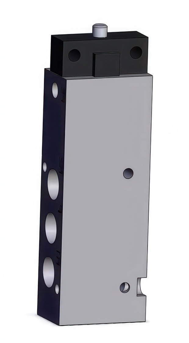 SMC 5/3-Weg Pneumatische Drukknop Geactiveerde Klep G1/8'' - VZM550-F01-33