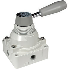 SMC 4/3-Weg Handbediende Pneumatisch Ventiel G1/2'' - VH410-F04