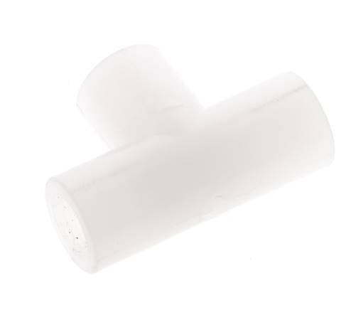 T-koppeling G1/8'' Binnendraad Polyvinylideenfluoride (PVDF) FDA 10bar (140.5psi)