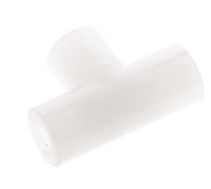 T-koppeling G1/8'' Binnendraad Polyvinylideenfluoride (PVDF) FDA 10bar (140.5psi)