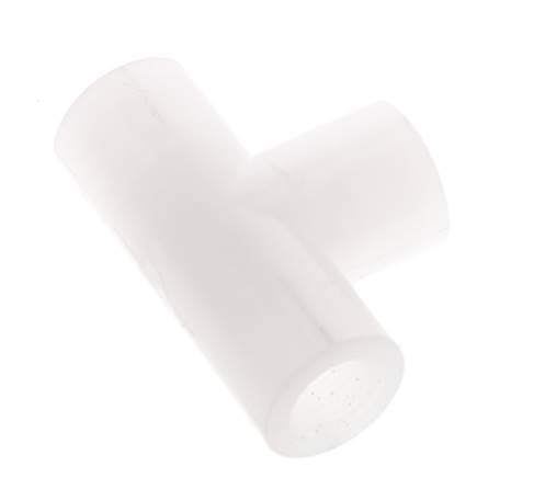 T-koppeling G1/8'' Binnendraad Polyvinylideenfluoride (PVDF) FDA 10bar (140.5psi)