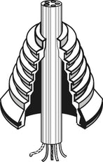 Hensel KST 70 Kabeldoorvoer IP65 30-72mm Grijs - KST 70