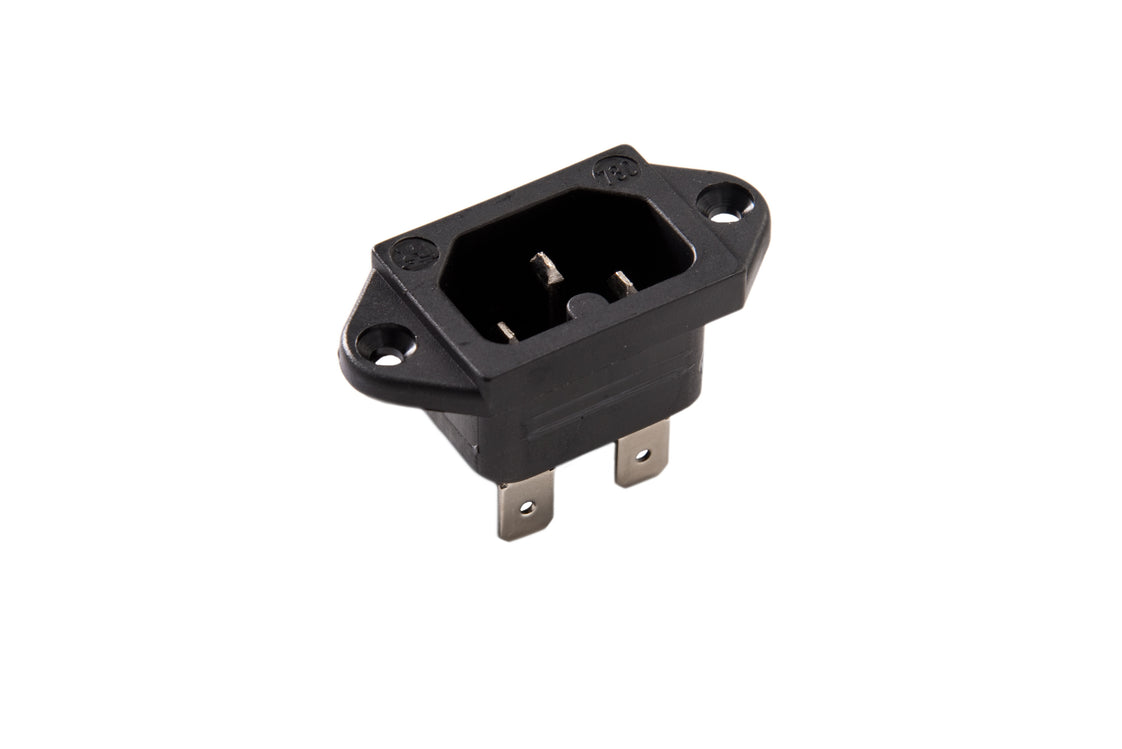 Martin Kaiser Hot Vertical Mount Toestelstekker C16 780 zwart - 780/48/SW [100 stuks]
