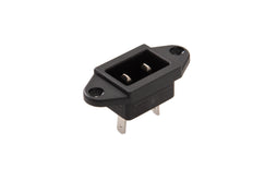 Martin Kaiser IEC Stekker C10 70 Graden 6 Amp Zwart - 743/48/sw [100 stuks]
