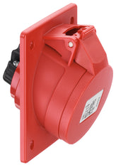 ABL CEE-flenscontactdoos 20 Graads IP44 32A 3-polig 230V Blauw - F32S220 [10 stuks]