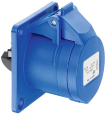 ABL CEE-rechte contactdoos met flens 3-polig 16A 230V IP54 Blauw - F31S202 [10 stuks]