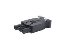 Martin Kaiser AC166 3-polige installatiecontactdoos 16 Amp vrouwelijk zwart - 1161/sw [5 stuks]