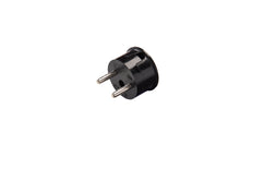 Martin Kaiser 10 Amp MK Stekker Zonder Aardingscontact Zwart - 599/sw [80 stuks]