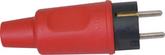 Rubberstekker IP44 Rood - 179512005 [10 stuks]