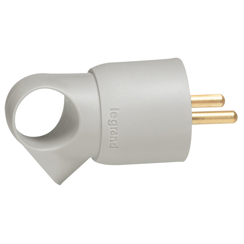 Legrand Grijze PA-stekker met sleepoog - 050424 [25 stuks]