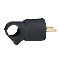 Legrand Stekker Haaks Met Trekring Zwart - 050328 [25 stuks]