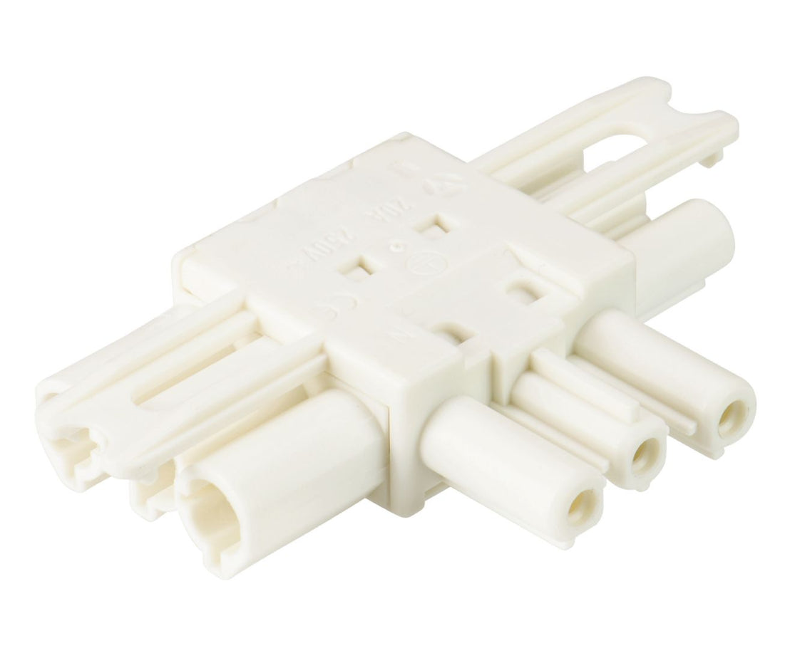 Wieland GESIS Klassieke T-verdeler 250V 20A 3P 1T - 92.030.1253.0 [100 stuks]