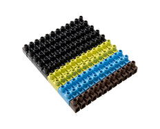 Martin Kaiser 12-polige kabeldoosklem 10mm Flexibel 145mm Lang Gekleurd - 610/farbig [60 stuks]