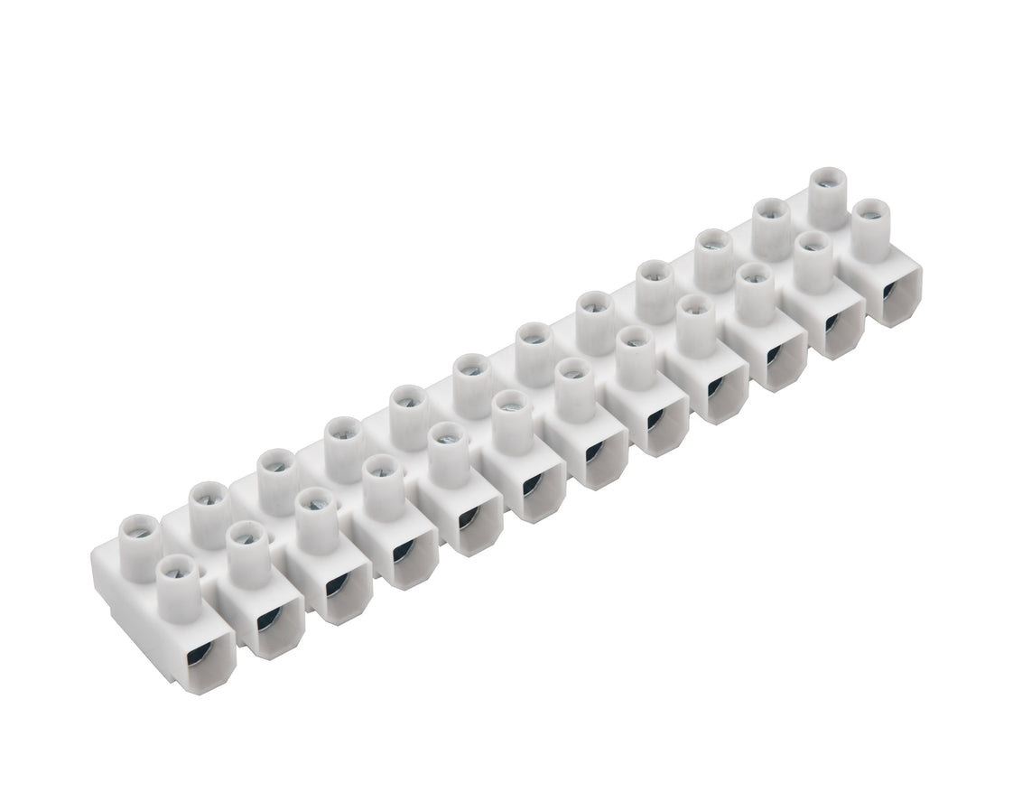 Martin Kaiser 12-Poolige Aansluitblok 25mm2 - 726/NATUR [100 Stuks]
