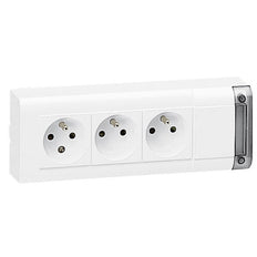 Legrand Draadloze Meervoudige Stekkerdoos 3x2P+PA (Europese Stekkerdoos) - 050609 [5 stuks]