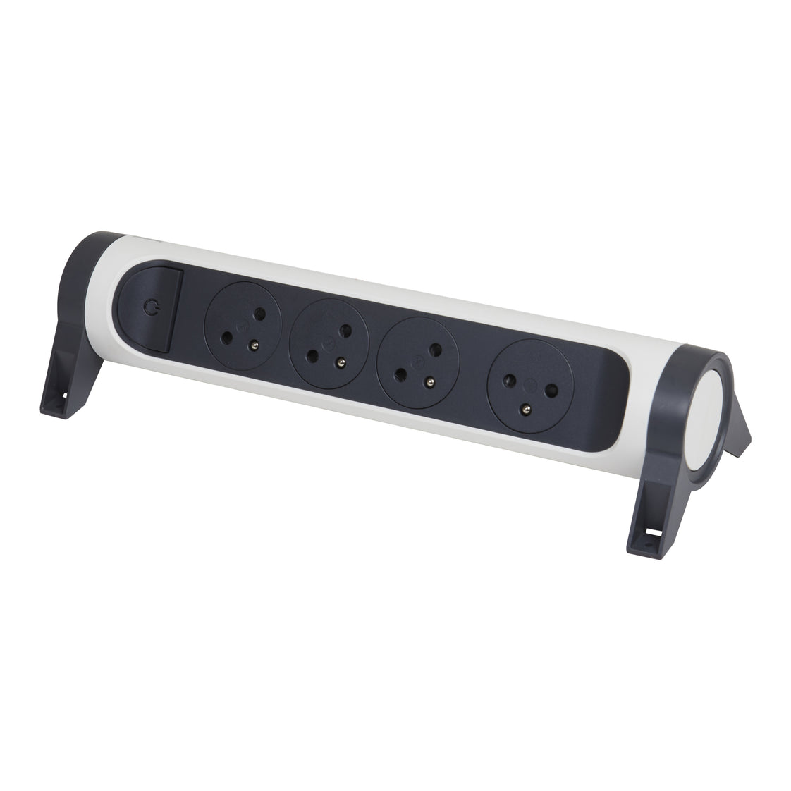 Legrand Premium Contactdoos 4x2P Zonder Snoer Zwart Wit (Europese Stekkerdoos) - 049465 [5 stuks]