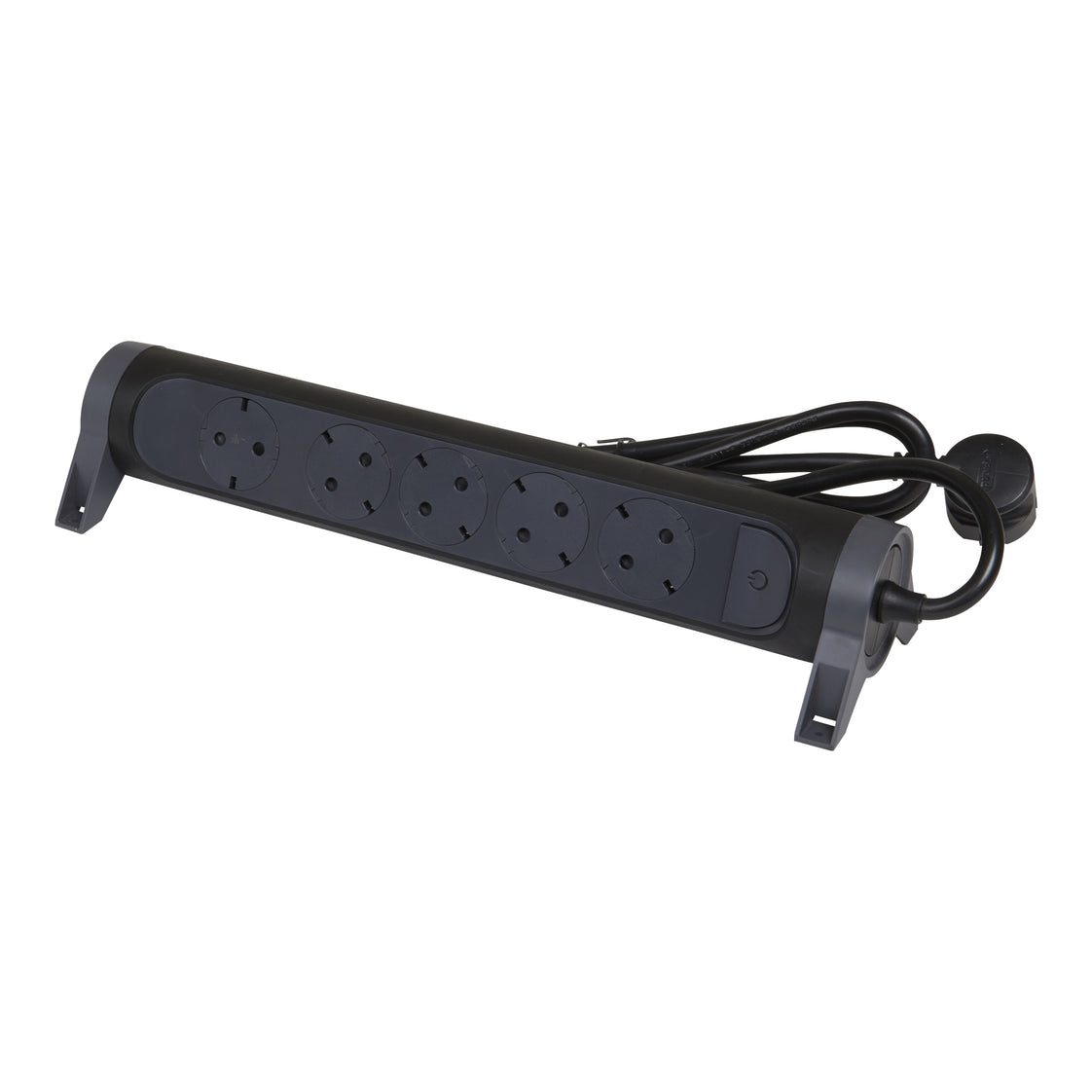 Legrand Premium 5x2P+A 1,5m Snoer Zwart Contactdoos (Europese Stekkerdoos) - 694532 [5 stuks]