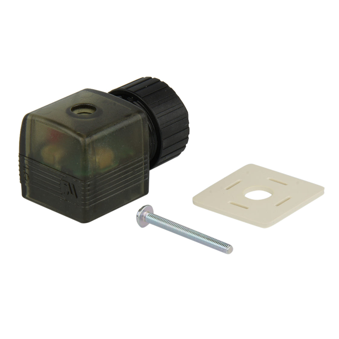 Connector 200-240V AC/DC (DIN - A) Met Gelijkrichter LED En Varistor - Burkert 2508 008366