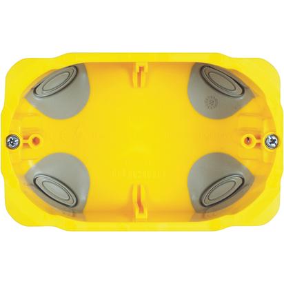 BTI luchtdichte inbouwdoos holle wand 3 modules - BTPB503N [5 stuks].