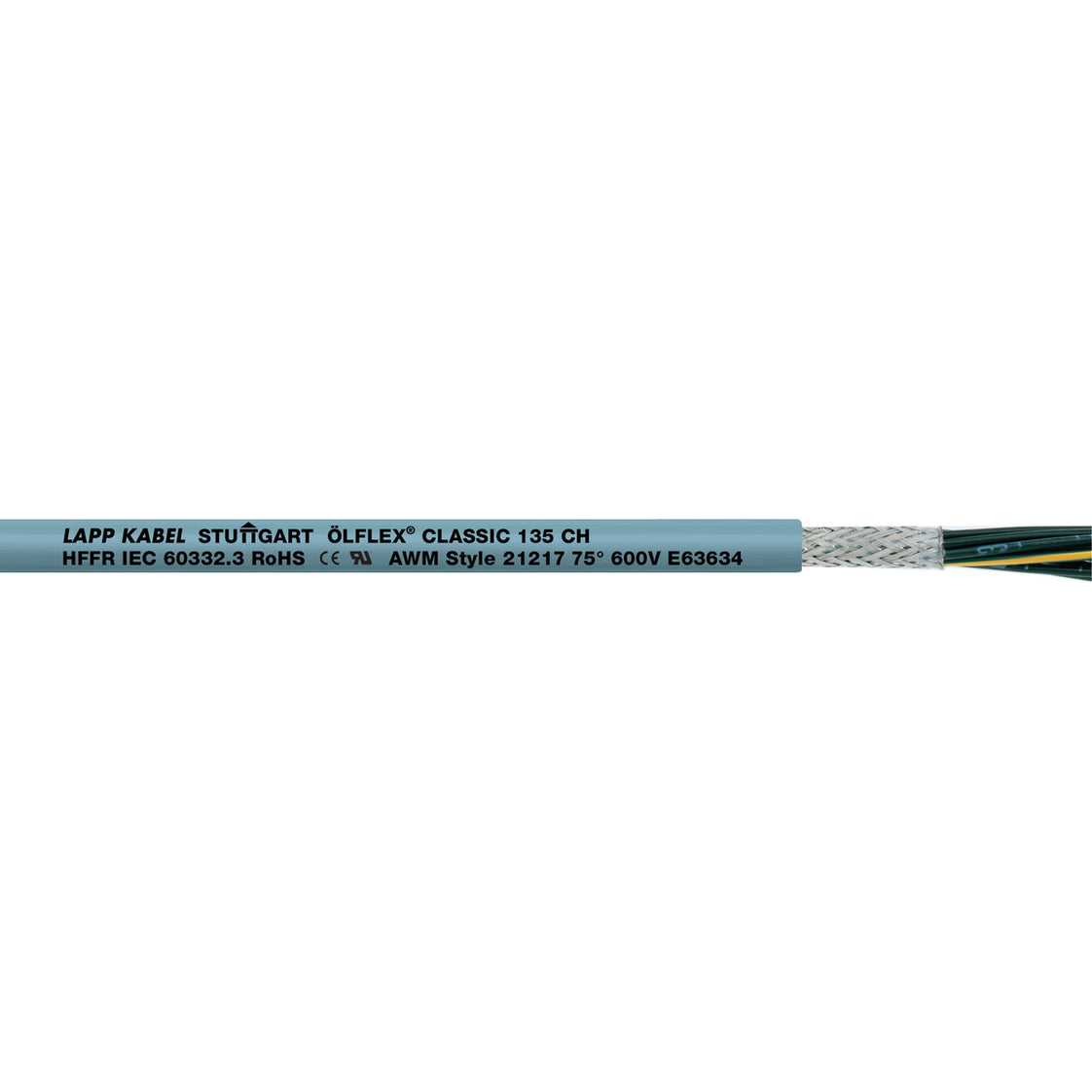 Olflex Classic 135 Ch 3G1.5 Halogeenvrij Besturingskabel - 1123307 [10 Meters]