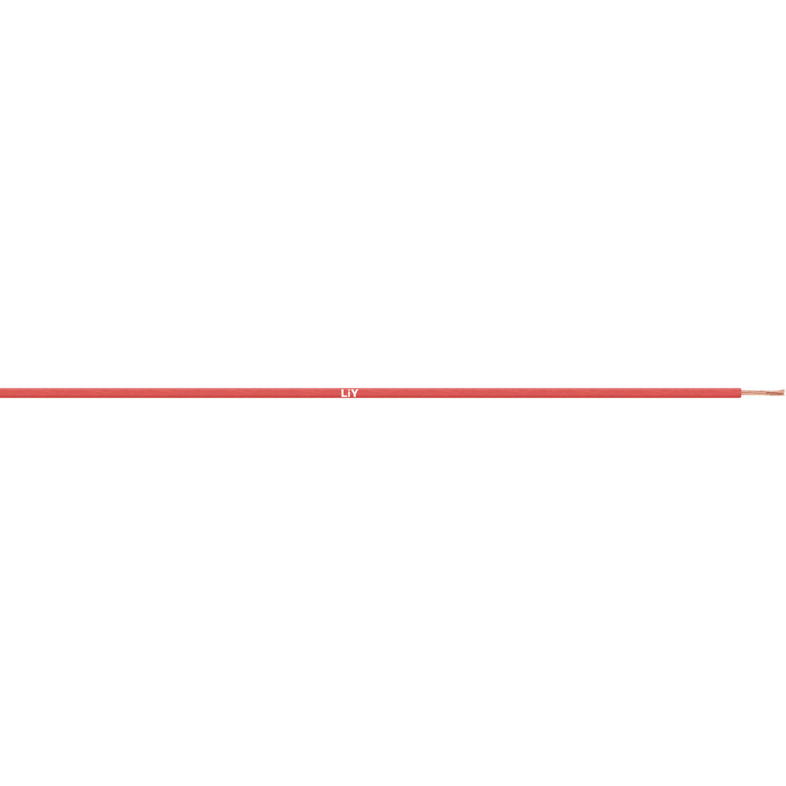LiY Enkeldraad Besturingskabel 0.25mm² 250M Zwart - 4126001S [250 Meter]