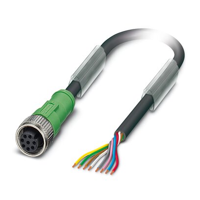 8-Pins M12 Sensor Kabel 10M Met Rechte Stekker - 1520372