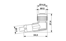 Phoenix Contact Sensor/Actor Kabel Met Aansluiting - 1681389