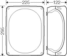Hensel KF3550A IP66/67/69 Doos 1.5-50mm² - KF 3550 A