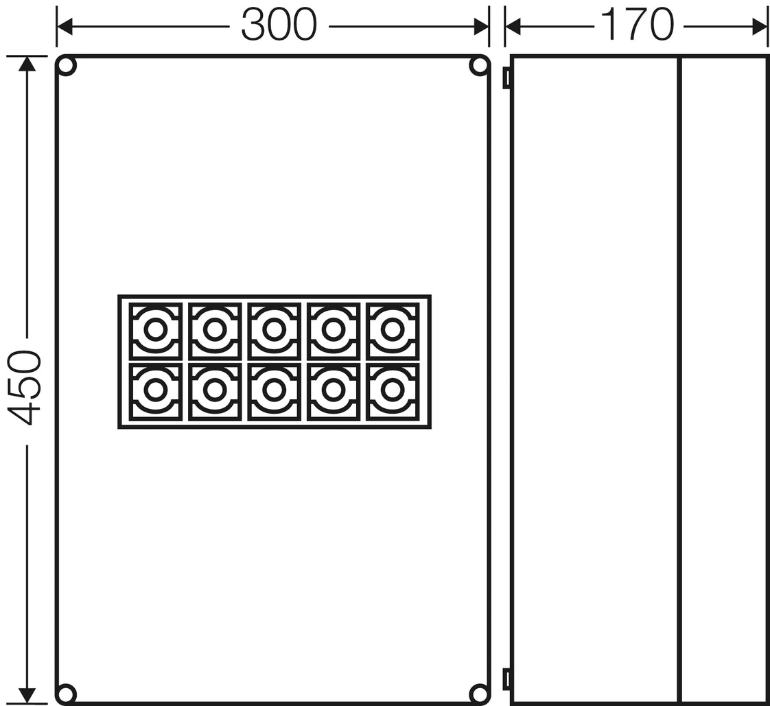 Hensel K7052 IP65 Aansluitdoos 5-Poorts 95mm² - K 7052