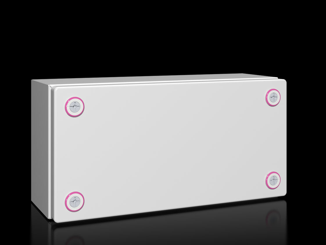 Rittal KX Stalen Aansluitdoos 300x150x120mm RAL7035 - 1501000