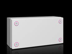 Rittal KX Stalen Aansluitdoos 300x150x120mm RAL7035 - 1501000