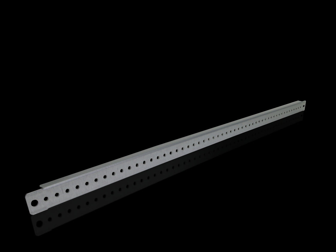 Rittal TS 800mm Deur Bevestigingsrail Gegalvaniseerd Staal - 4598000 [20 Stukken]