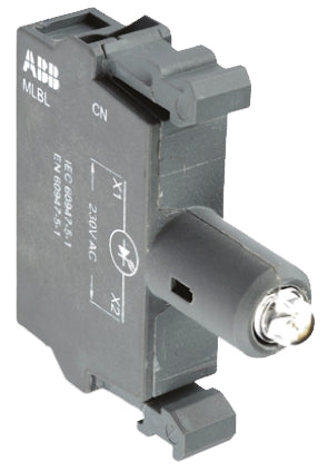 ABB Rode LED Signaallamp Module 24V AC DC Frontmontage - 1SFA611621R1011