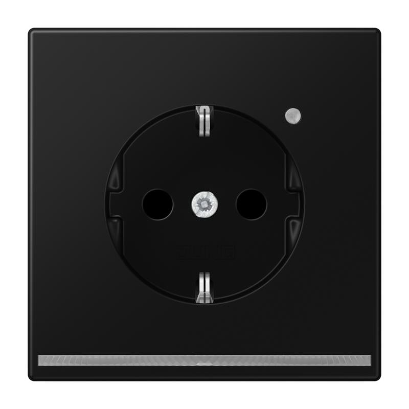 Jung LS Range Wandstopcontact (WCD-schakelmateriaal) (Europese Stekkerdoos) - LS1520-OSWMLNW