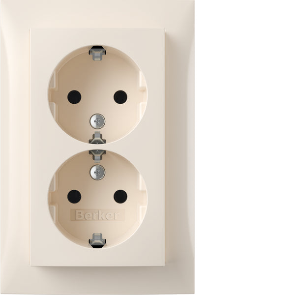 Hager Berker S.1 Wandcontactdoos (WCD-schakelmateriaal) (Europese Stekkerdoos) - 47748982