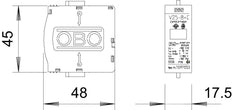OBO CombiController V25 Overspanningsbeveiliging 280V - 5097053