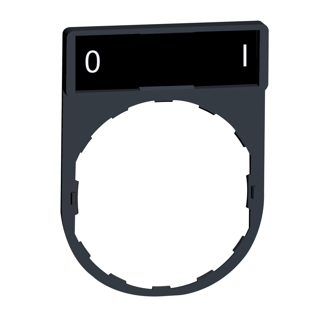 Schneider Electric Harmony XB4 XB5 O-I Legenda Plaathouder - ZBY2178 [5 Stuks]