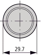 Eaton M22 Sleutelbediende Schakelaar 2 Positie IP66 - 216517