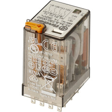 Finder 4CO Mini Industrieel Relais 7A 230V AC Met LED Test - 55.34.8.230.0050
