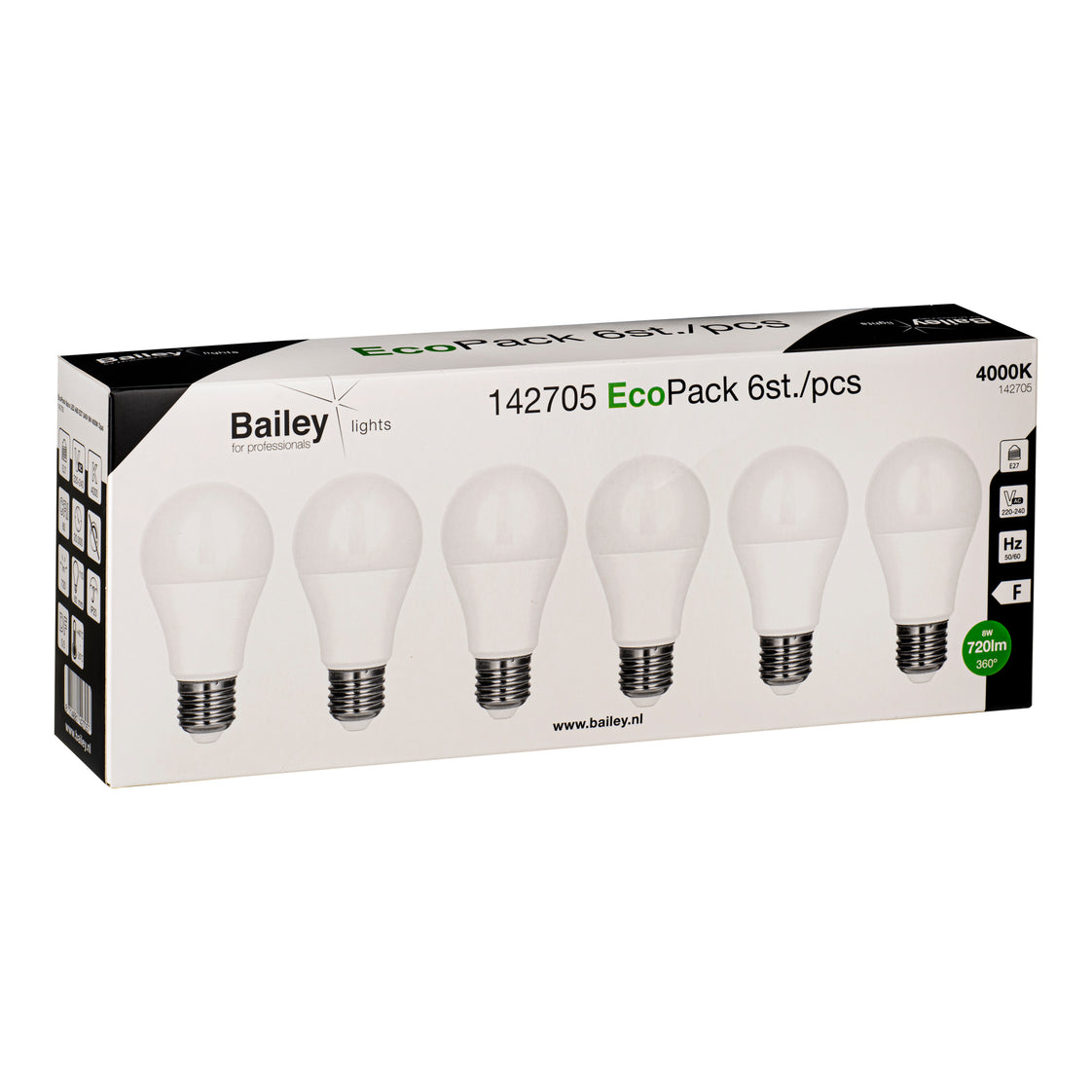 Bailey EcoPack LED-lamp - 142705 [6 stuks]