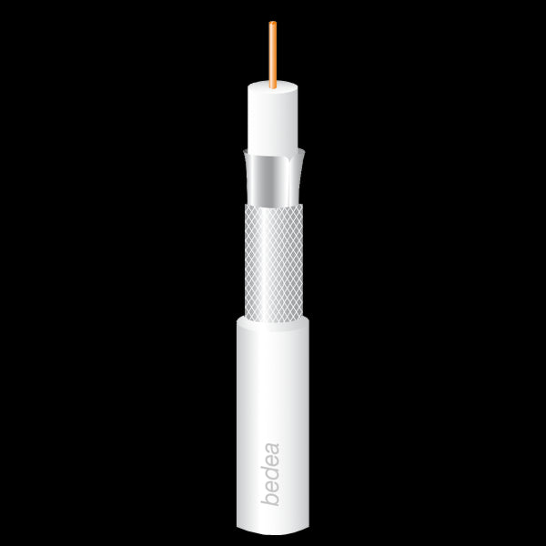 Bedea TELASS Coax Kabel - 801075 [500 Meter]