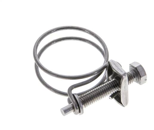 31 - 35 mm Slangklem Gegalvaniseerd Staal