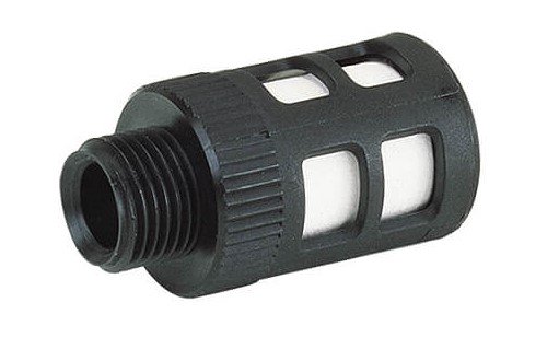 R1/2'' conische draad kunststof geluiddemper Pisco